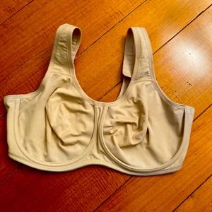 Wacoal Sports/Running Bra, sz 40DD, beige